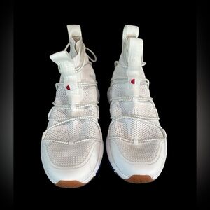 White champion sneakers, size 8 1/2 women’s